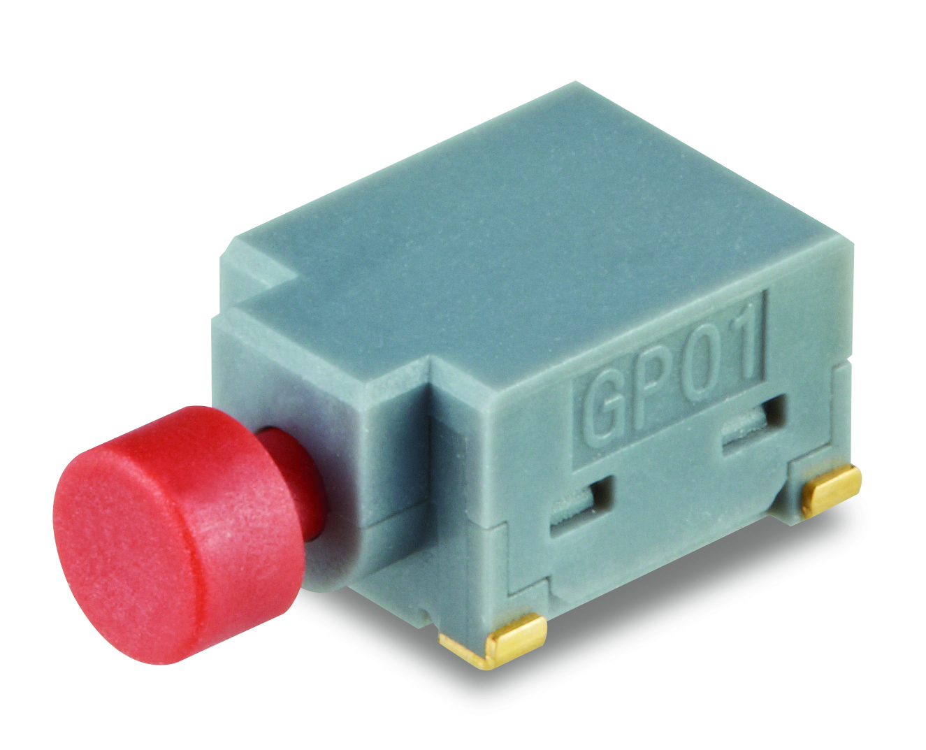 GP01-Series Ultra-Miniature Right Angle SMT Pushbutton